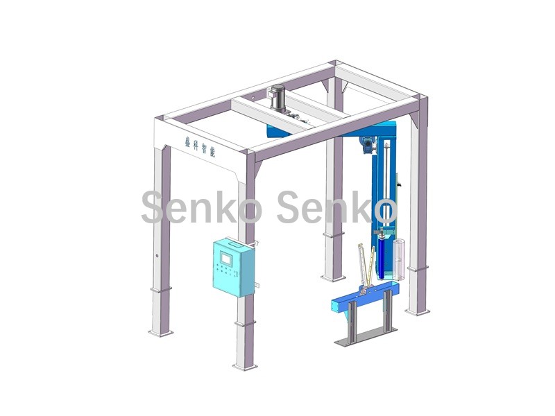 Máquina automática de embalagem com filme plástico - Senko
