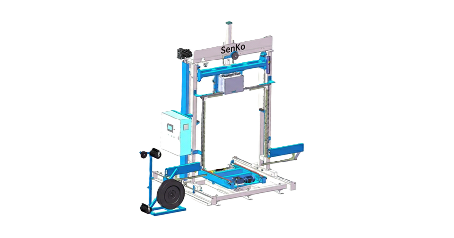 Máquinas de embalagem de tijolos/blocos