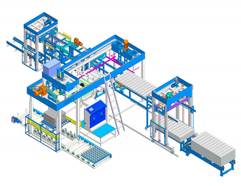 Empilhadeira automática de blocos de tijolos (MDJ-Z1200C)